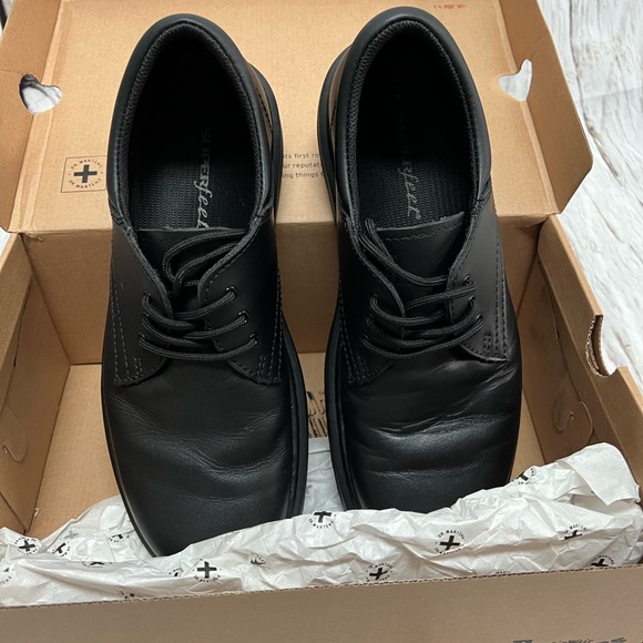 Dr. Martens Industrial Full Grain Black Oxford Shoes - size 10 - New In Box - Picture 4 of 10